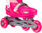 Nijdam Floral Switch - 3-in-1 Skeelers - Verstelbaar 25-28 - Roze