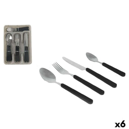 Bestek Quttin Atenas Plastic 17 Onderdelen (6 Stuks)