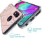 iMoshion Hoesje Geschikt voor Samsung Galaxy A40 Hoesje Siliconen - iMoshion Design hoesje - Roze / Meerkleurig / Goud / Pink Graphic