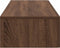 vidaXL - Wandschap - met - lades - 60x26,5x15 - cm - bewerkt - hout - bruin - eikenkleur