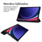 iMoshion Tablet Hoes Geschikt voor Samsung Galaxy Tab S9 - iMoshion Trifold Bookcase - Zwart