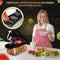 Toivo Kitchen Groentesnijder - 11 in 1 Keuken mandoline - RVS & BPA-vrij - Zwart