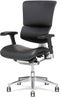 X-Chair bureaustoel X4 brisa leer Bruin met hoofdsteun