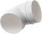 EUROPLAST - Buisboog 90 Graden - Ø 100mm PVC Kunststof Ventilatiebuis