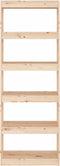 vidaXL - Boekenkast/kamerscherm - 60x30x167,5 - cm - massief - grenenhout