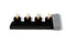 Annas collection - Set 4 St Inductive Rechargeable Black Tealight Moving Flame