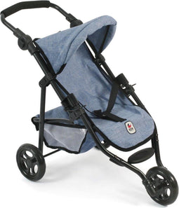 Bayer Chic 2000 - Poppenwagen Jogger Lola - Blue Jeans