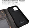 iMoshion Hoesje Geschikt voor iPhone 14 Hoesje Met Pasjeshouder - iMoshion Design Bookcase smartphone - Zwart / Sky Black
