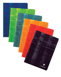 Clairefontaine schrift ft A4, 80 bladzijden, geruit 5 mm, met kantlijn 10 stuks