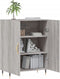 vidaXL - Dressoir - 69,5x34x90 - cm - bewerkt - hout - grijs - sonoma - eikenkleurig
