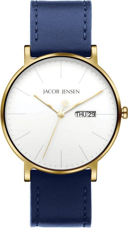 JACOB JENSEN TITANIUM SAPPHIRE - POLSHORLOGE - 40 mm - UNISEX