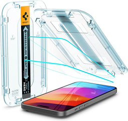 Spigen AGL06883 - Screen Protector - 9H gehard glas - Inclusief montage frame
