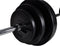 vidaXL - Halter-/squatrek - met - halterset - 30,5 - kg