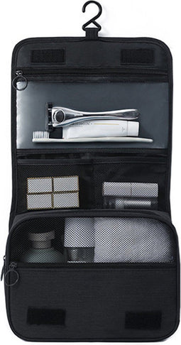Reis Toilettas met Haak Groot - Travel Organizer - Voor Dames & Heren - Zwart