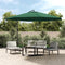 vidaXL - Zweefparasol - 3,5 - m - groen