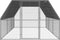vidaXL - Kippenhok - 3x6x2 - m - gegalvaniseerd - staal