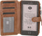 Hide & Stitches Porto Telefoontasje - 5 Creditcardvakken - Bruin