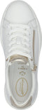 Tamaris COMFORT Essentials - Lage Sneakers - T-FLOW EFFECT - Witte Nappa - Maat 40