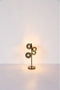 Globo RIHA - hanglamp - grote eettafellamp - multicolor glas - G9 - 56142-9H