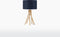 GOOD&MOJO Tafellamp Kilimanjaro - Blauw/Bamboe - Ø32cm - Scandinavisch,Bohemian