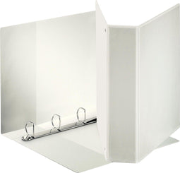 Esselte Panorama 4-rings Ringband - Rugbreedte van 63mm - Wit - 10 stuks