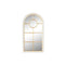 Wandspiegel Home ESPRIT Wit Gouden Venster 68 x 4 x 128 cm