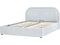 Bed met opbergruimte Stof QUILLIEN 140 x 200 cm Lichtblauw