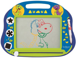 Wielokolorowy magnetyczny stół kreślarski Lexibook Dinosaur