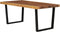 vidaXL - Salontafel - 102x54x41 - cm - massief - suarhout