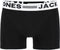 Jack & Jones 3P - Heren Boxershorts - Lage taille - Korte pijpen - Zwart/Wit (3-pack)