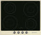 Smeg Victoria SI964PM - Ingebouwd Inductiekookplaat - 4 zones - Crème 60 cm
