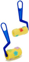 Pincello Patroonroller Foam Blauw/geel 2 Stuks