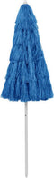 vidaXL - Strandparasol - Hawaï - 240 - cm - blauw