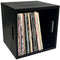 Houten Vinyl Platen Box – Black Magic – Eikenhout (7-inch)