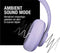 Fresh 'n Rebel Clam Ace - Draadloze Over-Ear Koptelefoon - ANC 60 uur speeltijd - Paars