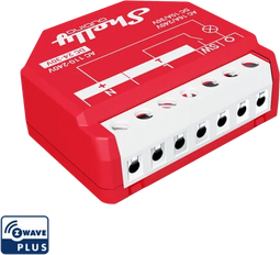 Shelly Qubino Wave 1PM - Schakelactor Z-Wave Plus - 1 kanaal 16 A met vermogensmeting