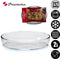 Pasabahce Ovenschaal van borosilicaat glas - ovaal - 2 Liter - 30,5 x 22 x 6 cm