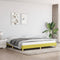 vidaXL - Bedframe - zonder - matras - 200x200 - cm - stof - groen