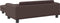 vidaXL - Hondenmand - met - verlengstuk - 100x50x30 - cm - kunstleer - bruin