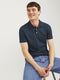 JACK&JONES JJEPAULOS - Poloshirt Korte Mouwen Slim Fit - Katoen/Polyester - Maat XXL