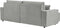KARILA - Hoekbank met slaapfunctie - Grijs - Rechtszijdig - Polyester