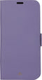 D. Bramante New York - Flip cover - Magneetsluiting en pasjesvakjes - Paars