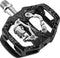 XLC PD-S14 - Combi-pedalen MTB - Antislip - Aluminium - Zwart