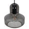 GAMMA Demi - Hanglamp 3-lichts - Mat zwart met rookglas - 120x80x19,5 cm