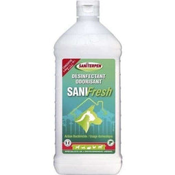 SANITERPEN Sanifresh - Geconcentreerd geurdesinfectiemiddel - Frisse geur voor dieren en oppervlakken - 1 L