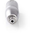 Nedis CAGP15930ME - XLR 3-pin naar RCA tulp kabel - Zilver