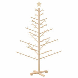 Houten kerstboom Naturel 150 cm Massief grenenhout