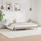 vidaXL - Bedframe - bewerkt - hout - grijs - sonoma - eikenkleurig - 180x200 - cm