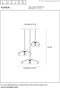 Lucide YUNKAI - Hanglamp - Ø 60 cm - 3xE27 - Hoogte verstelbaar - Naturel