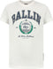 Ballin Amsterdam - Jongens Slim Fit T-shirt - Katoen 100% - Wit - Maat 164